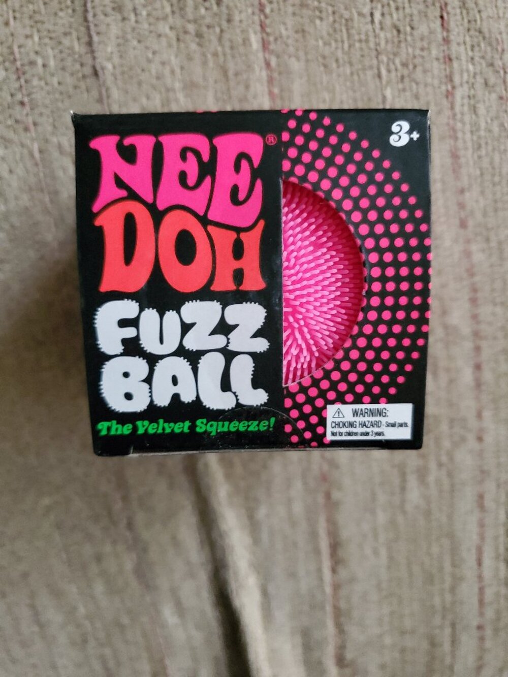 Needoh Fuzzball in Pink
